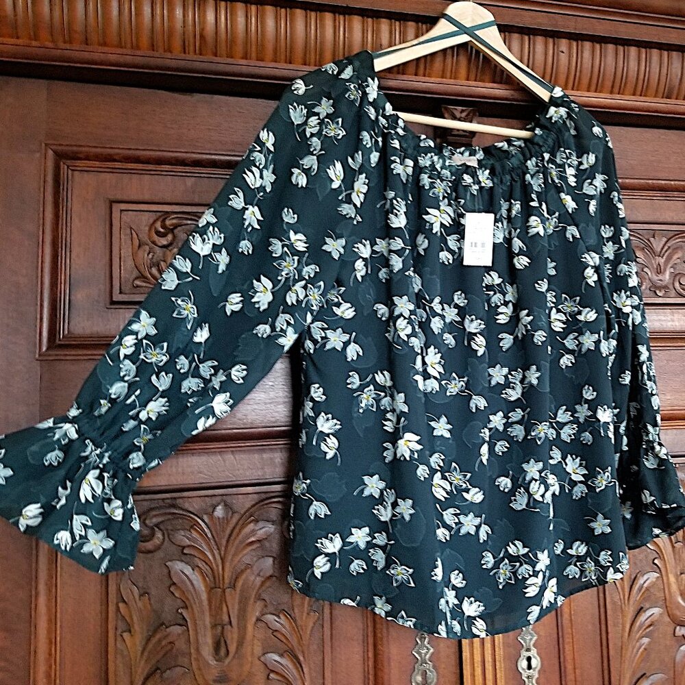 NWT Floral Blouse